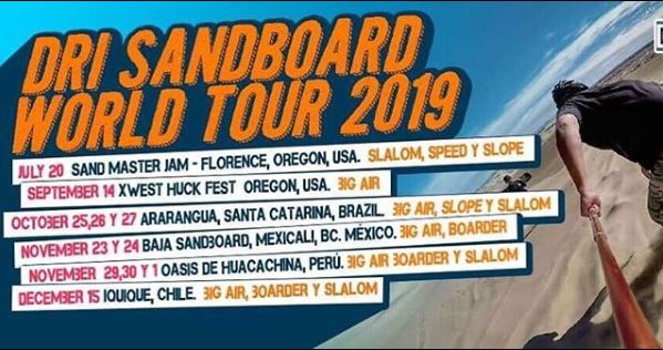 DRI Sandboard World Tour - Xwest Huck Fest - Florence, OR 2019