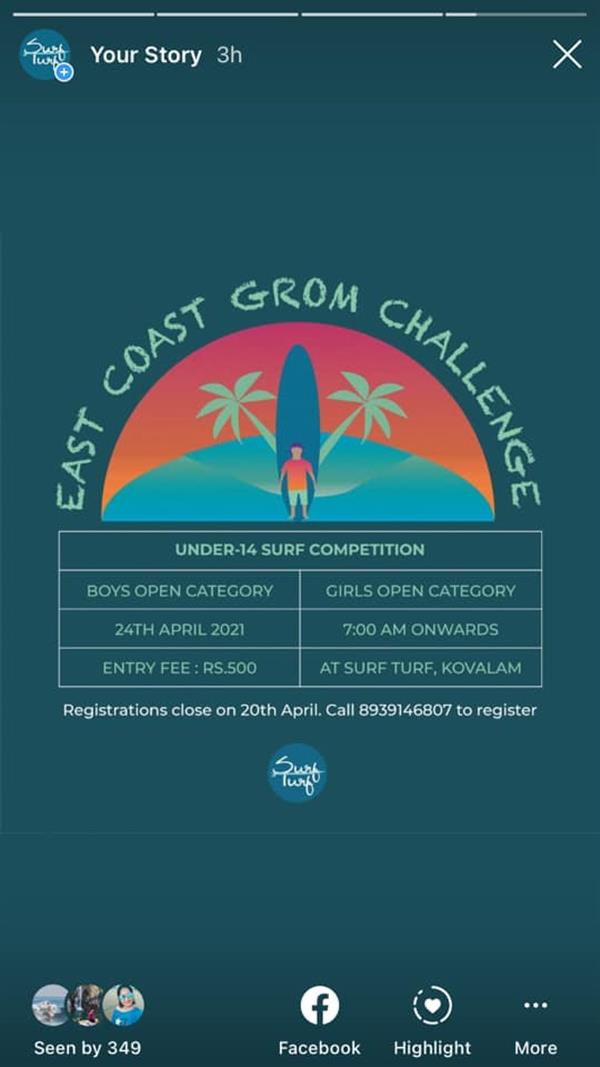 East Coast Grom Challenge - Kovalam 2021