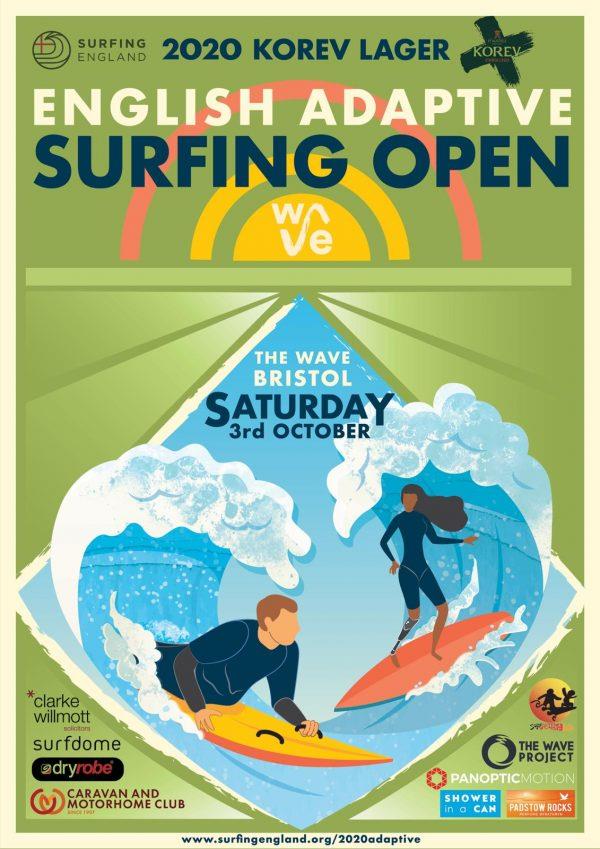 English Adaptive Surfing Open - Wave Bristol, UK 2020