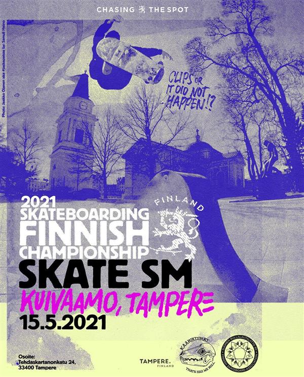 Finnish Skateboarding Championships - Park - DIY Tampere 2020