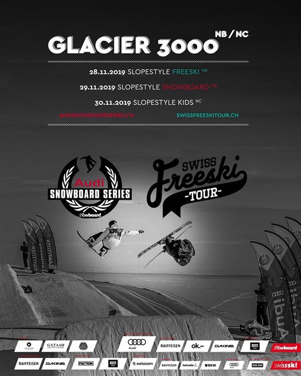 Audi Snowboard Series - Glacier 3000 - Slopestyle Kids U15 2019