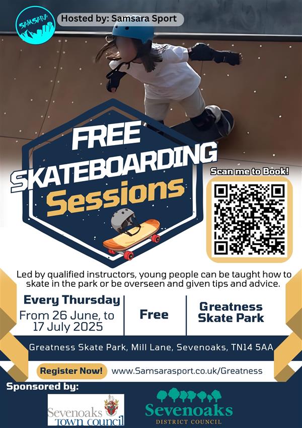 Free Summer Skateboarding Sessions - Greatness Skate Park 2025