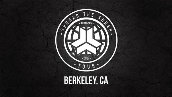 Freebord Spread The Shred - Berkeley, California 2017
