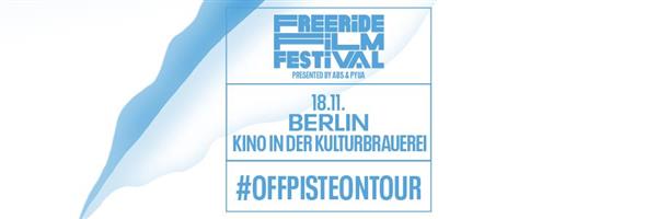 Freeride Film Festival - Berlin 2020 - POSTPONED/TBC