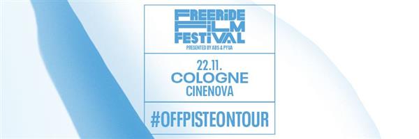 Freeride Film Festival - Cologne 2020 - POSTPONED/TBC