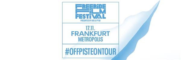 Freeride Film Festival - Frankfurt 2020 - POSTPONED/TBC