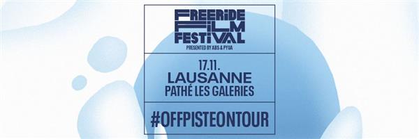 Freeride Film Festival - Lausanne 2020 - POSTPONED/TBC
