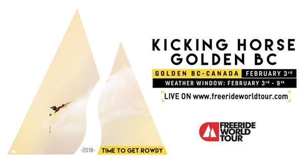 Freeride World Tour - Kicking Horse, Golden, BC, Canada 2018