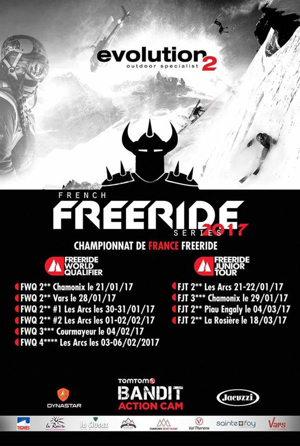 French Freeride Qualifiers Les Arcs 4* 2017