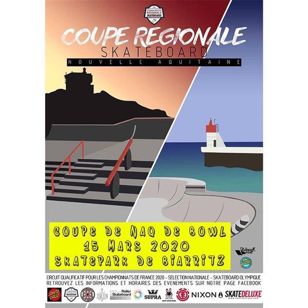 French Skateboard Regional Championship - Biarritz 2020