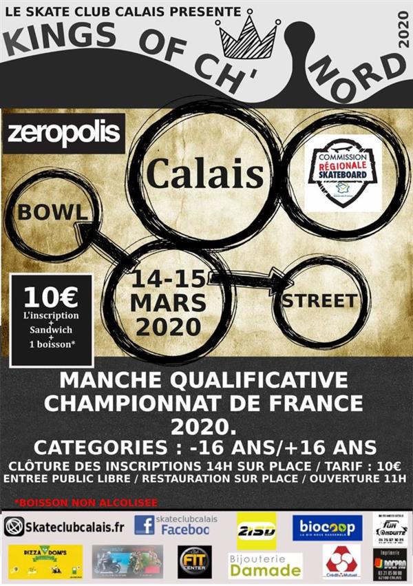 French Skateboard Regional Championship - Calais - Kings of ch'nord 2020