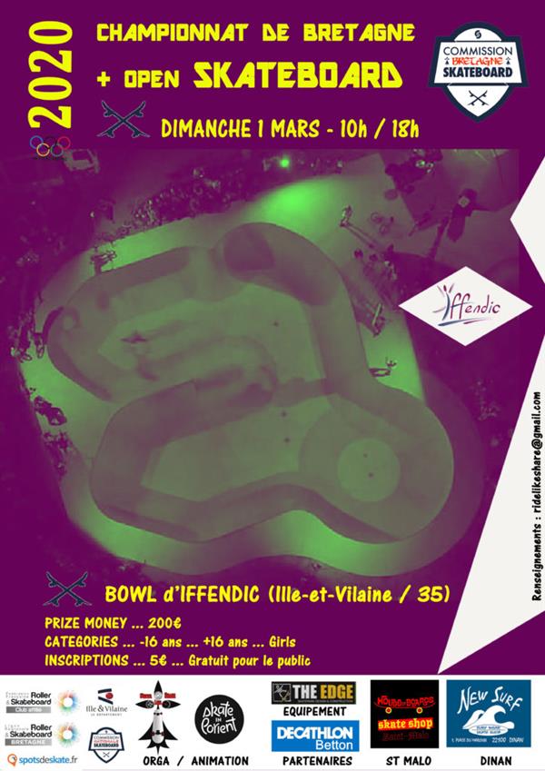 French Skateboard Regional Championship - Iffendic 2020