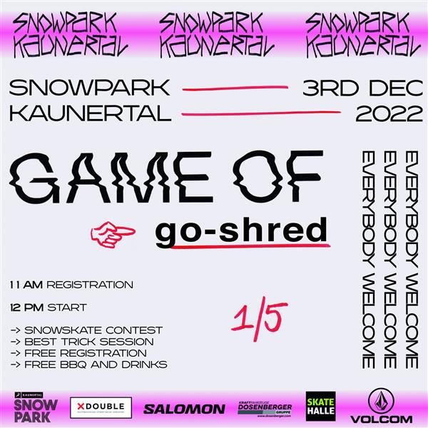 GAME of go-shred - Kaunertal 2022