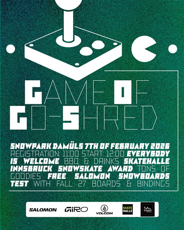 GAME of go-shred - Snowpark Damüls 2026