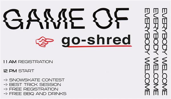 GAME of go-shred - Steibis Snowpark 2023