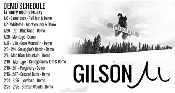 Gilson 2017/18 Winter Tour - Montage
