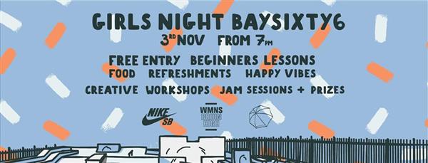 Girls Night At BaySixty6 Skate Park 2017