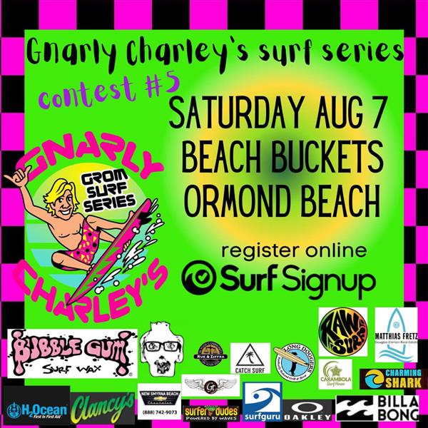 Gnarly Charley Surf Series - Beach Buckets, Ormond Beach, FL 2021