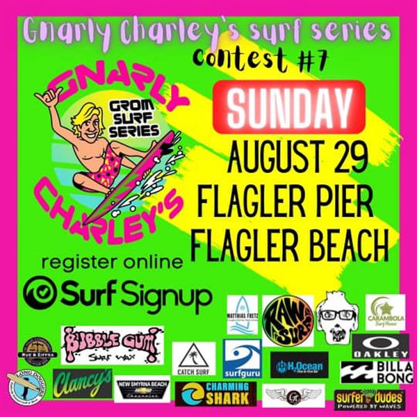 Gnarly Charley Surf Series - Flagler Pier, Flagler Beach, FL 2021