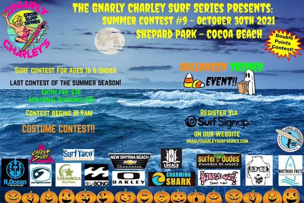 Gnarly Charley Surf Series - Summer Contest #9 - Sheppard Park, Cocoa Beach, FL 2021