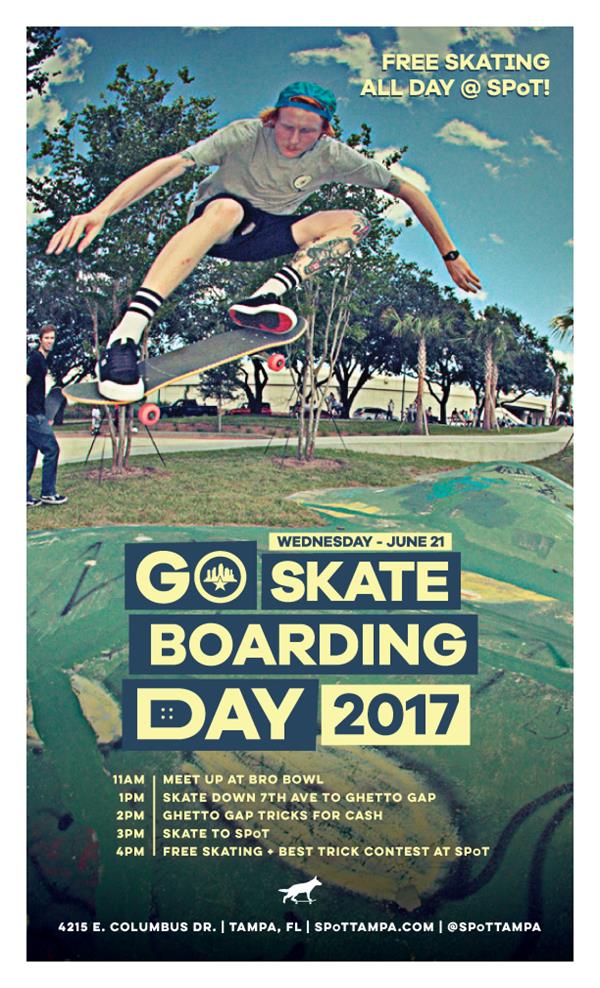 Go Skateboarding Day 2017: June 21