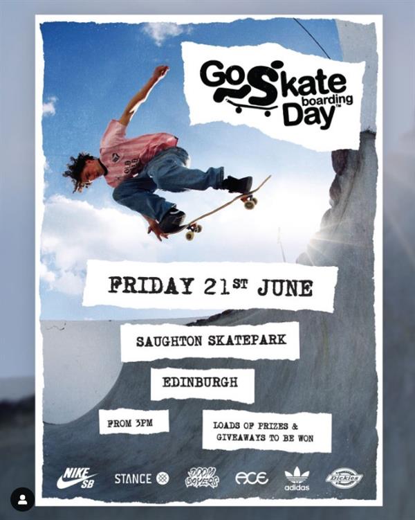 Go Skateboarding Day - Edinburgh 2024