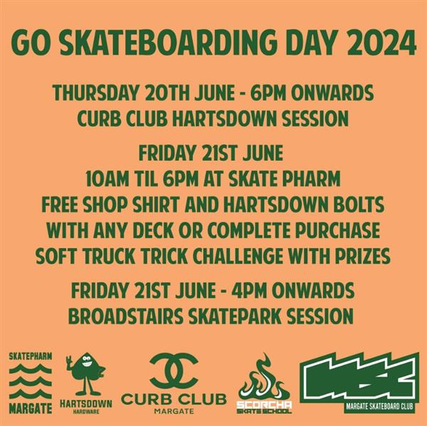 Go Skateboarding Day - Margate 2024