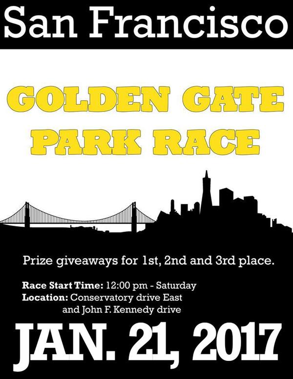 Golden Gate Park Race 2017