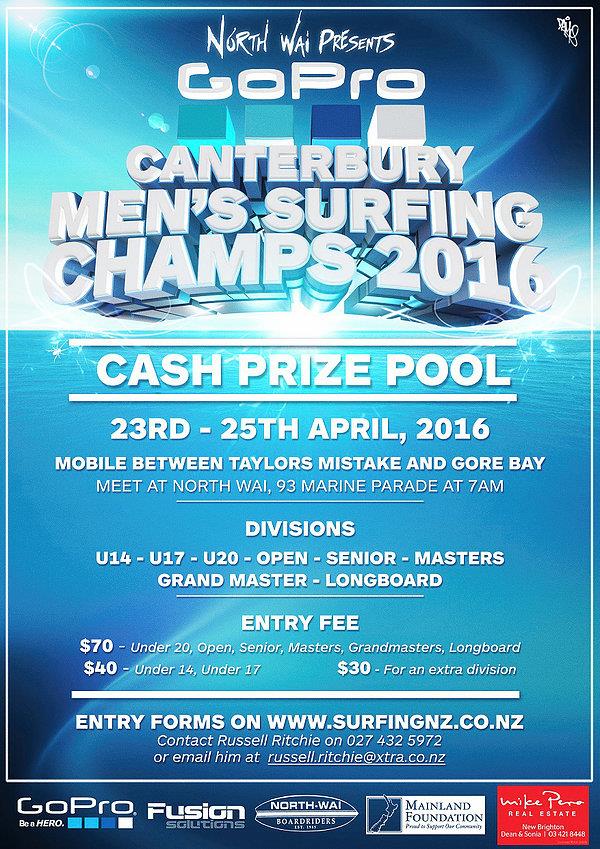 GoPro Men’s Canterbury Championships 2016