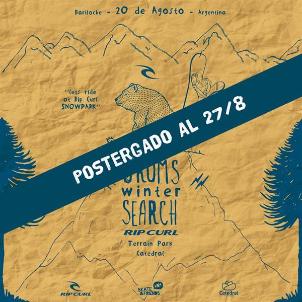 Groms Winter Search Rip Curl Bariloche 2016