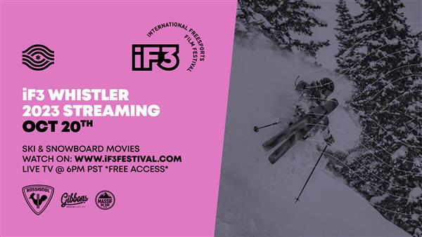 iF3 Ski and Snowboard Movies Streaming Live 2023