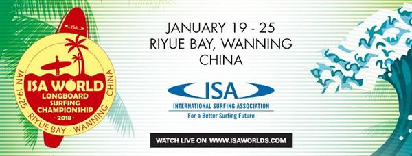ISA World Longboard Surfing Championship 2018