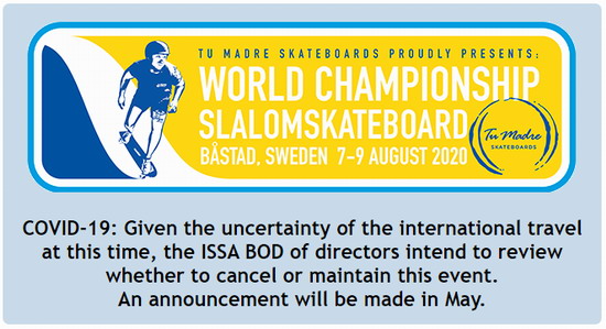 ISSA World Championships of Slalom Skateboarding - Bastad 2020