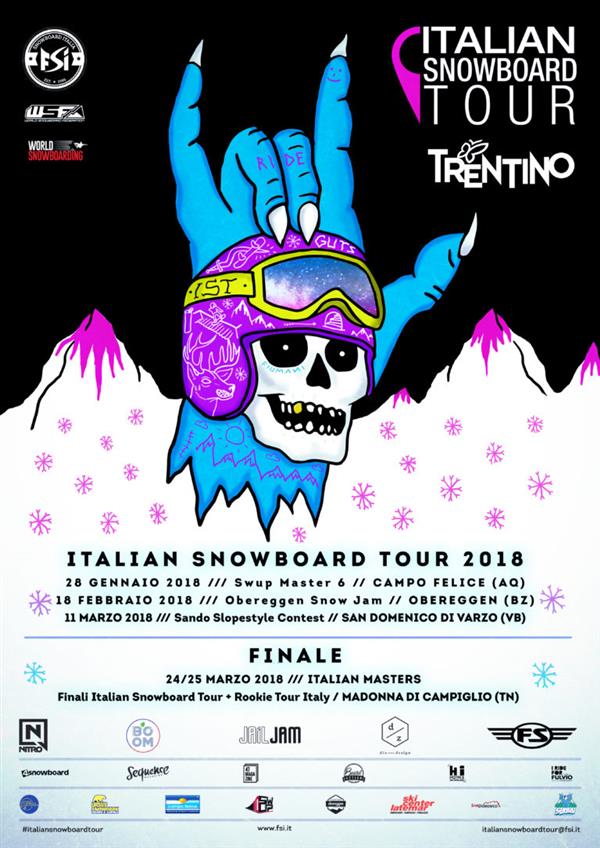 Italian Snowboard Tour - Sando Slopestyle Contest 2018