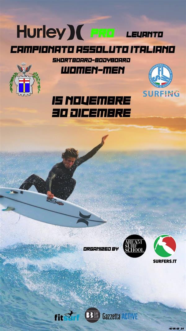 Italian Surfing Championship - Shortboard and Bodyboard - Levanto 2021