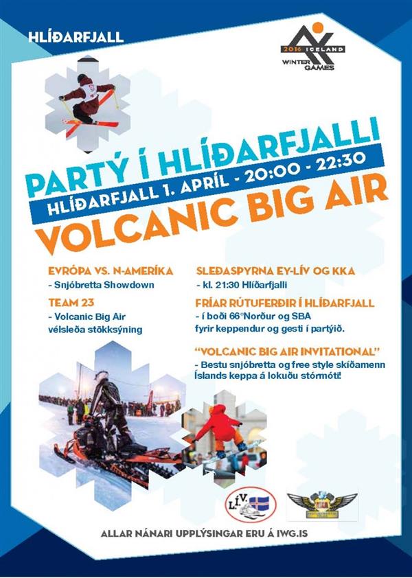 IWG Volcanic Big Air 2016