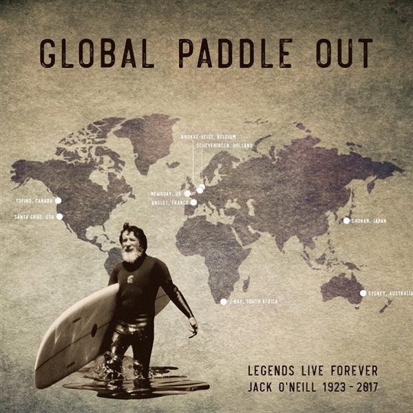 Jack O'Neill Paddle Out Europe - France, UK, Belgium & Holland 2017