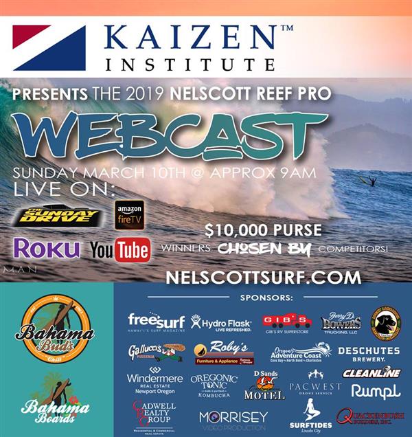 Kaizen Institute Nelscott Reef Pro 2019