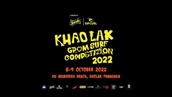 Khaolak Grom Surf Competition 2022
