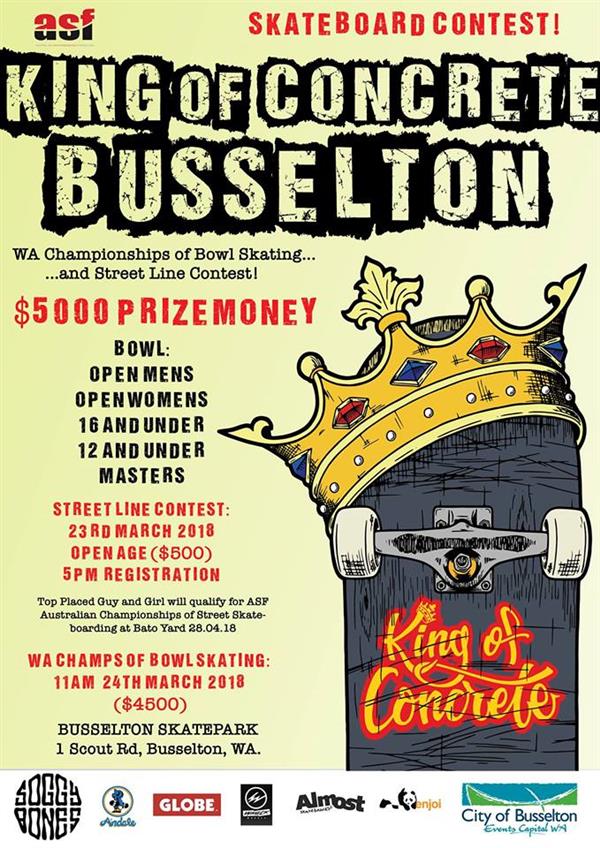 King of Concrete - Busselton 2018
