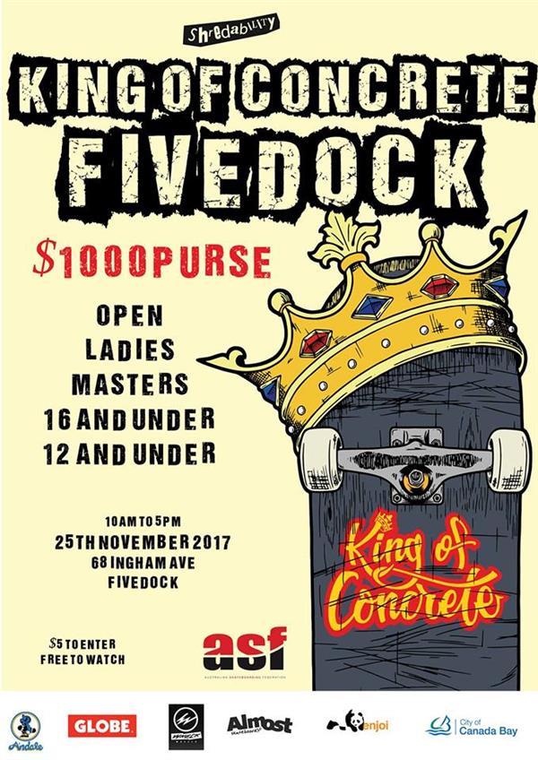 King of Concrete - Fivedock 2017