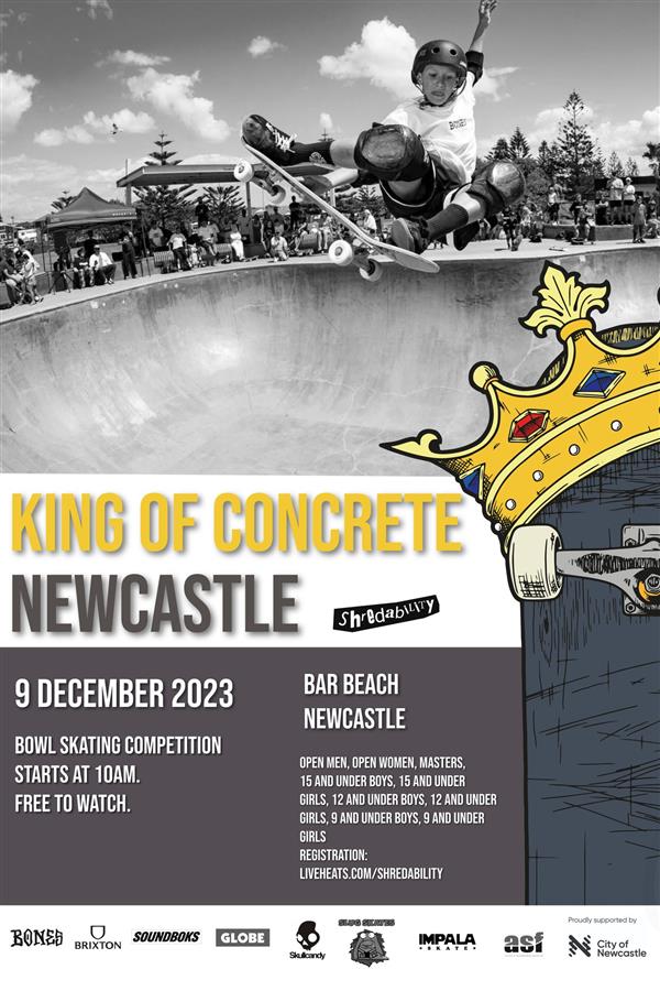 King of Concrete - Newcastle, NSW 2024