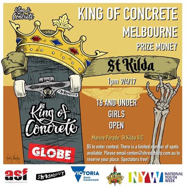 King of Concrete - St Kilda 2017