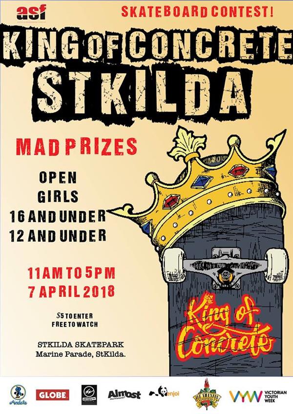 King of Concrete - StKIlda 2018