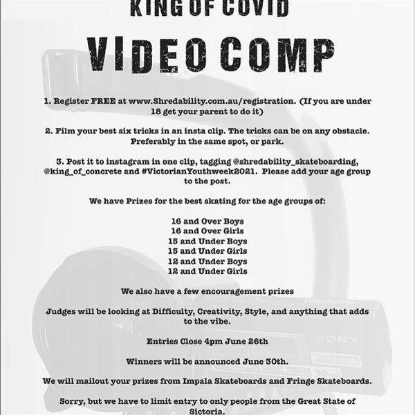 King Of Covid Video Contest - VIC 2021