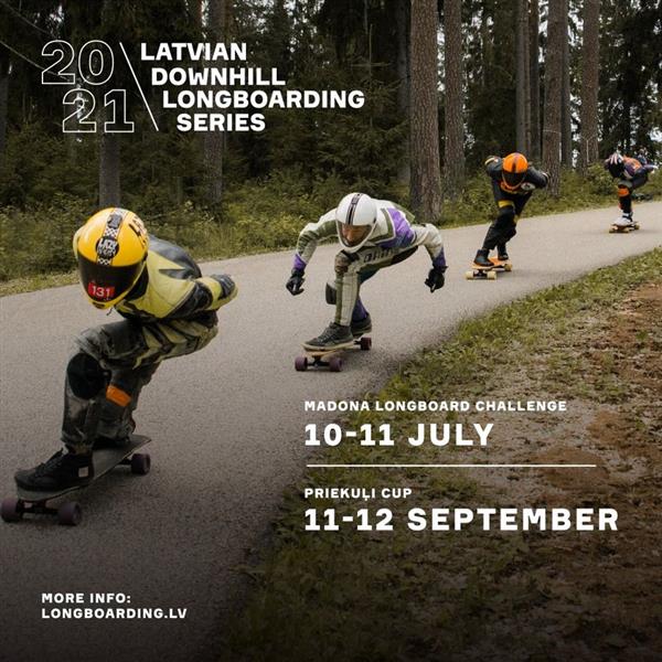 Latvian Downhill Longboarding series - Madona Longboard Challenge 2021