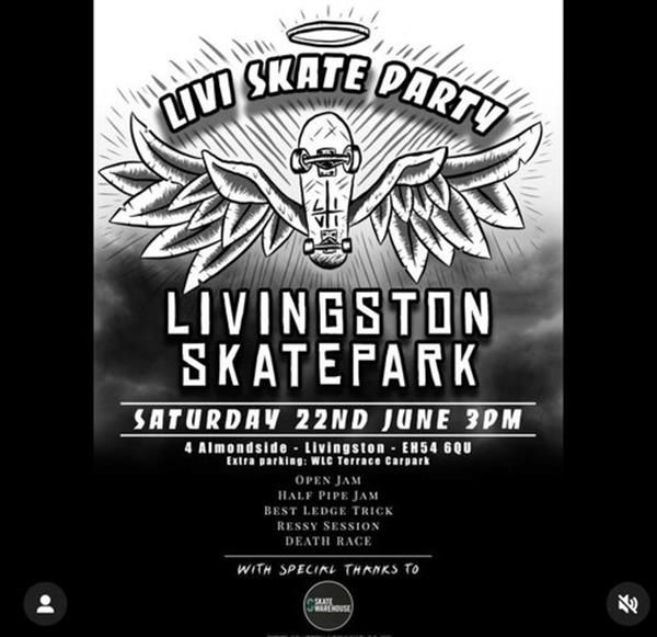 Livi Skate Party - Livingstone 2024
