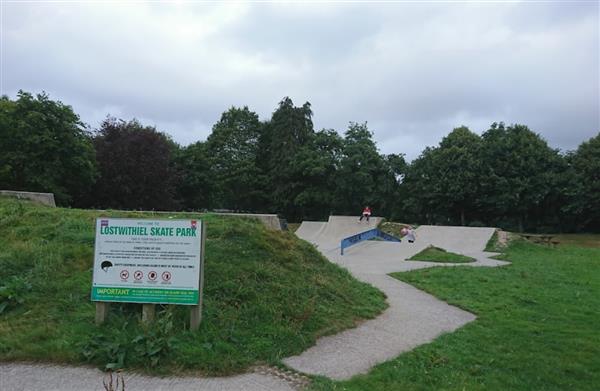 Lostwithiel Skatepark | Image credit: Google - Faraway Tree