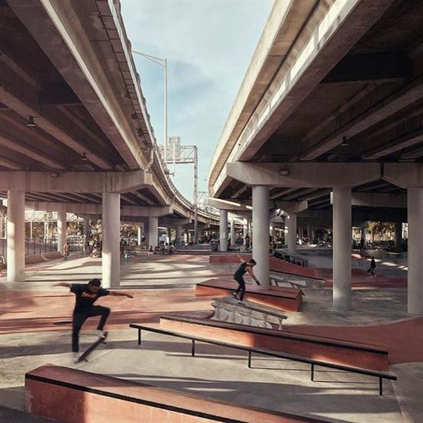 Lot 11 Skatepark | Image credit: Instagram / @csantiagophoto / @lot11skatepark