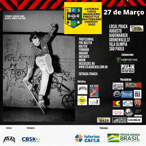 Loterias CAIXA Brasileiro Freestyle Skateboard Contest - Sao Paulo 2022